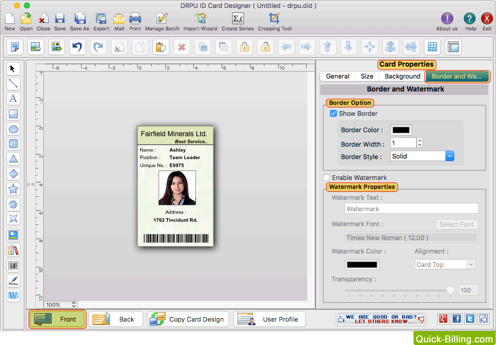 ID Card Designer for Mac