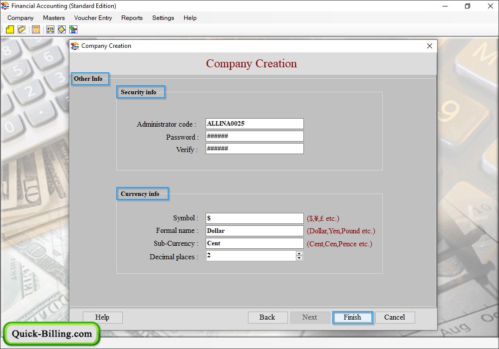 Billing Management Software (Standard Edition)