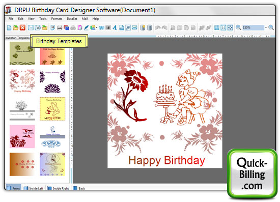 Birthday Cards Designing Software