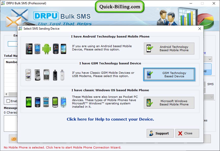 GSM Bulk SMS Software