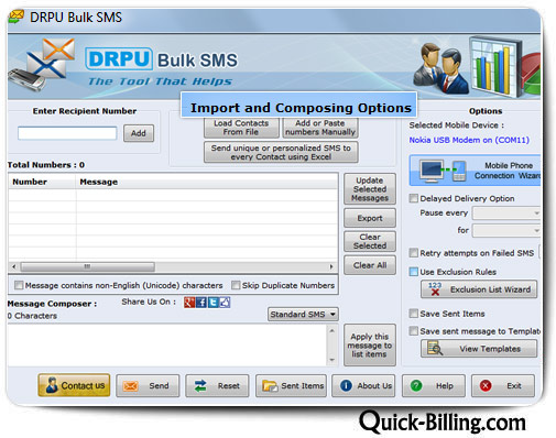 GSM Bulk SMS Software