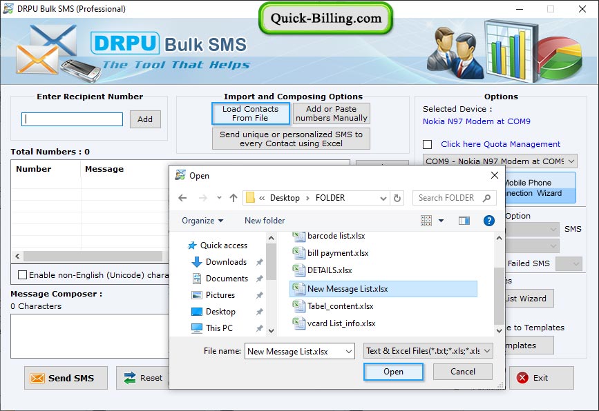 GSM Bulk SMS Software