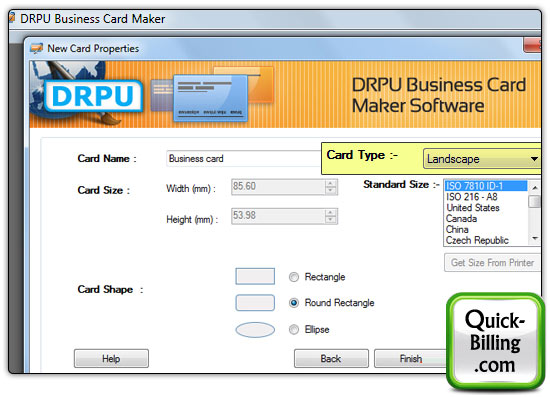 Business Card Maker Software