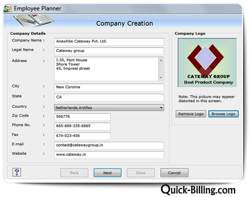 Employee Planner Software