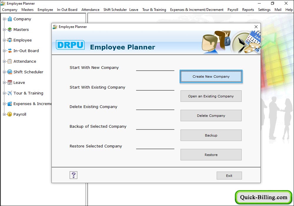Employee Planner Software