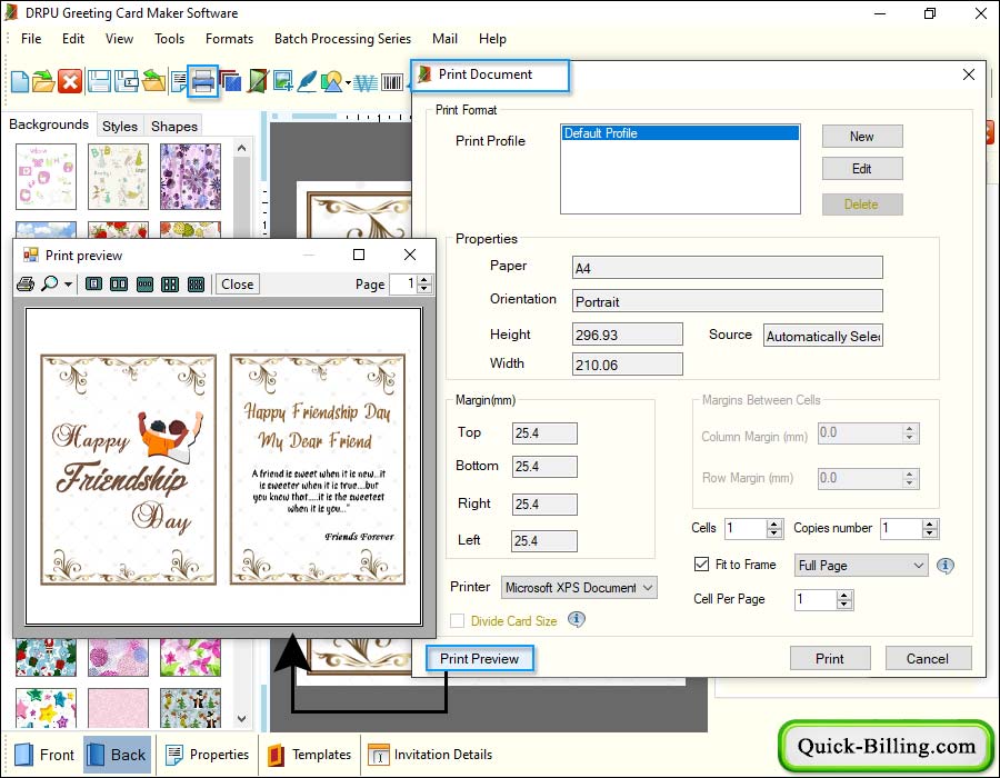 Greeting Card Maker Software