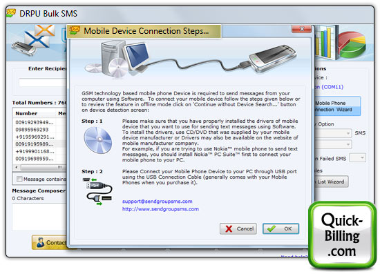 GSM Bulk SMS Software