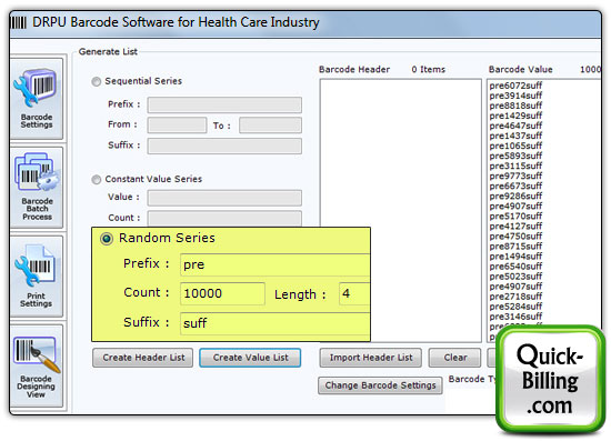 Barcode Maker Software for Healthcare Industry