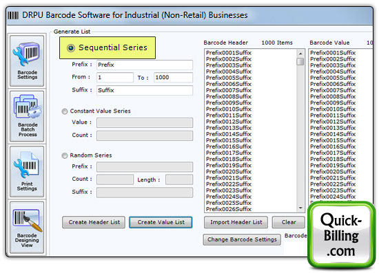 Barcode Maker Software for Manufacturing Industry