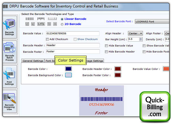 Barcode Maker Software for Inventory Control