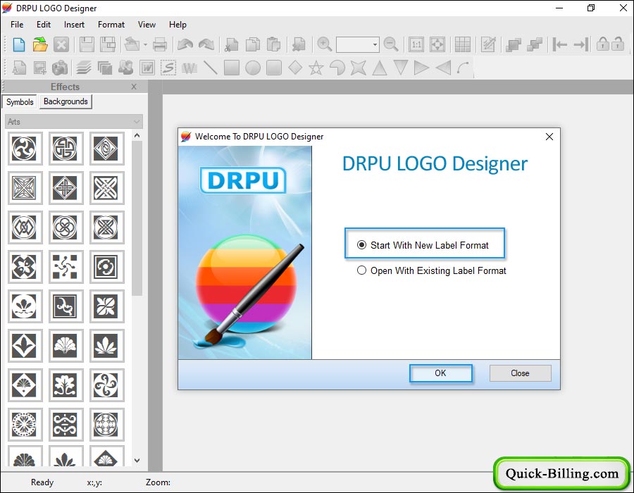 Start With New Label Format Logo Maker Software