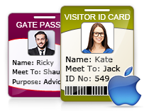 Visitors ID Cards Maker for Mac