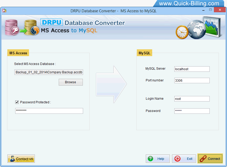 MS Access to MySQL Database Converter