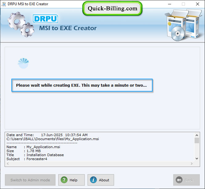 Open Containing Folder MSI to EXE Setup Creator