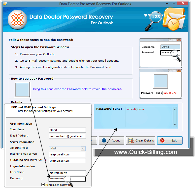 Outlook Password Recovery Software