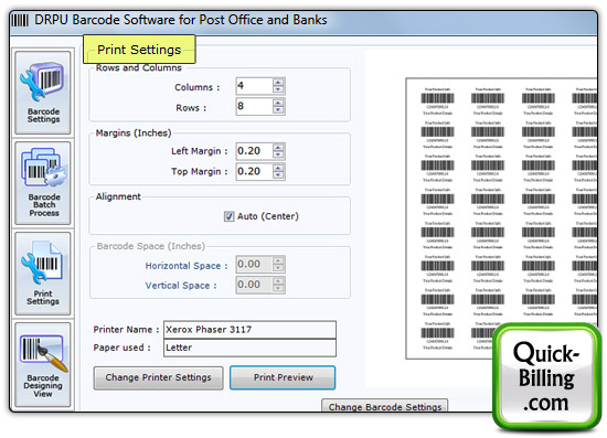 Barcode Maker Software for Post Office