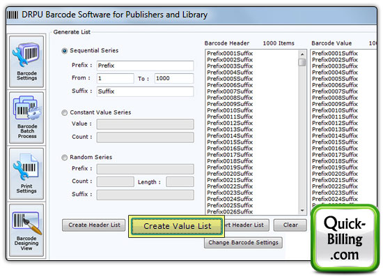 Barcode Maker Software for Publishers and Library