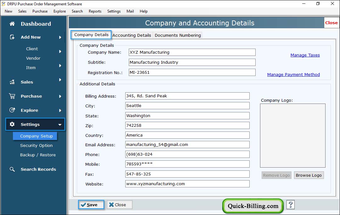 Purchase Order Software