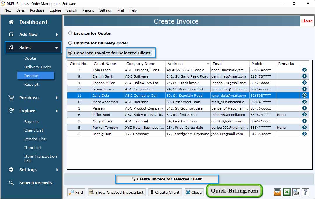 Purchase Order Software