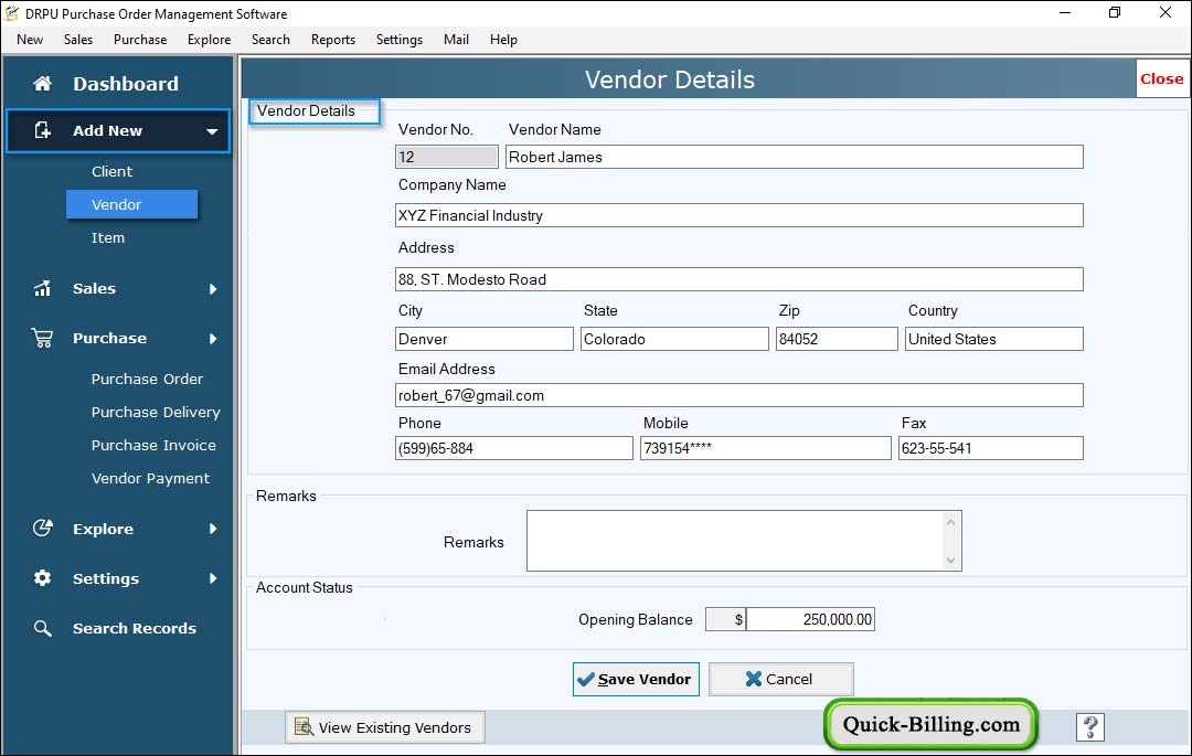 Purchase Order Software