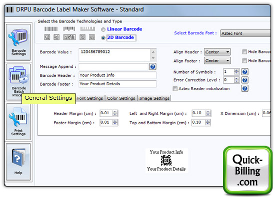 Barcode Label Maker Software- Standard