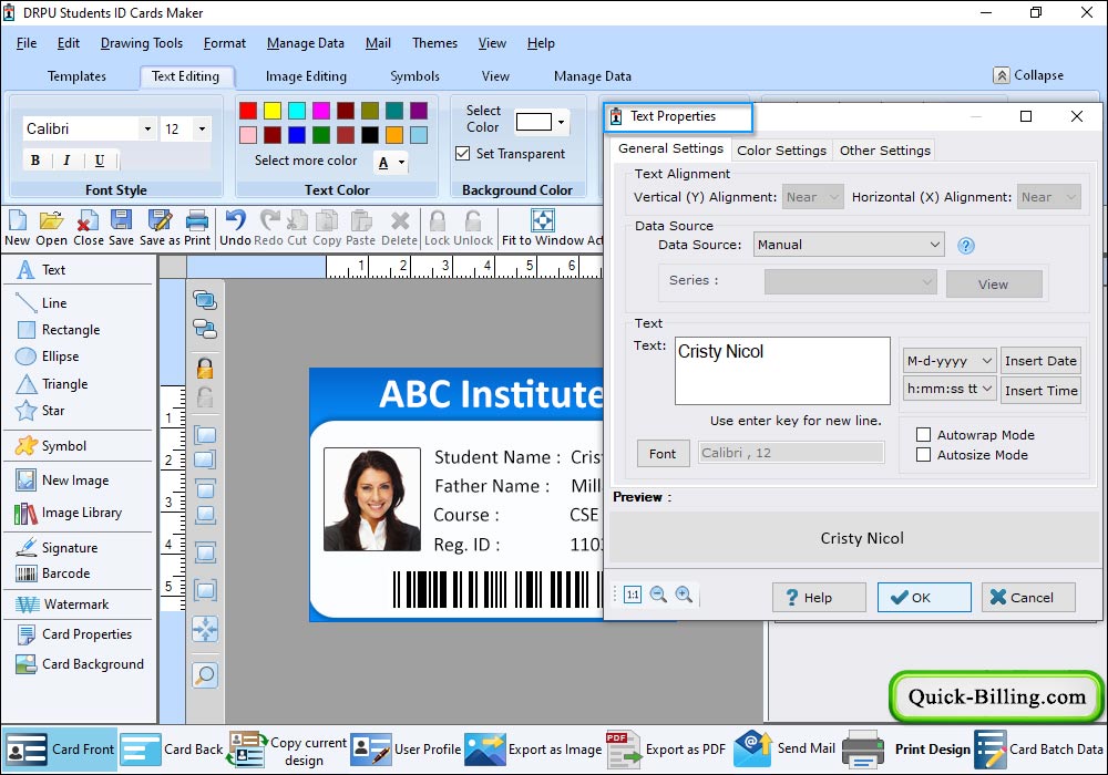  Student ID Card Design Software