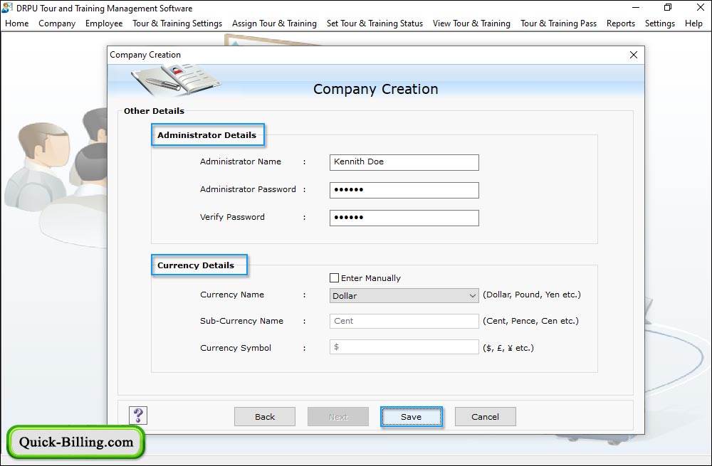 Tour and Training Management Software